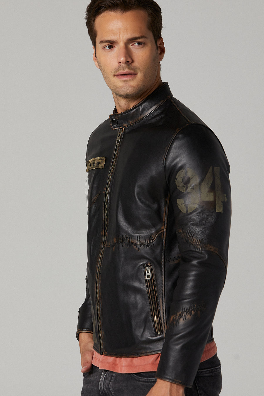 Axl Men's Leather Jacket