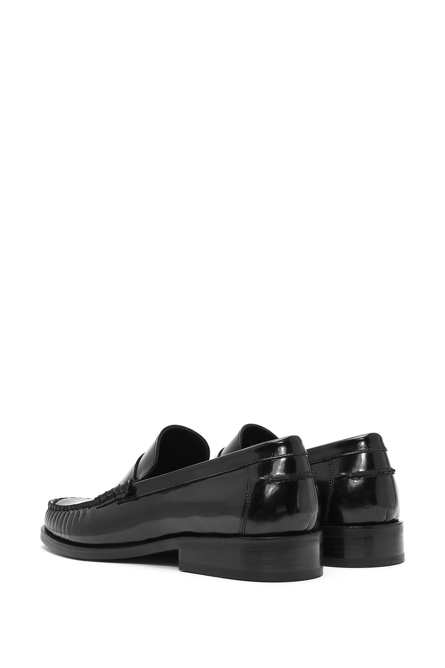 Men's Black Leather Classic Loafer