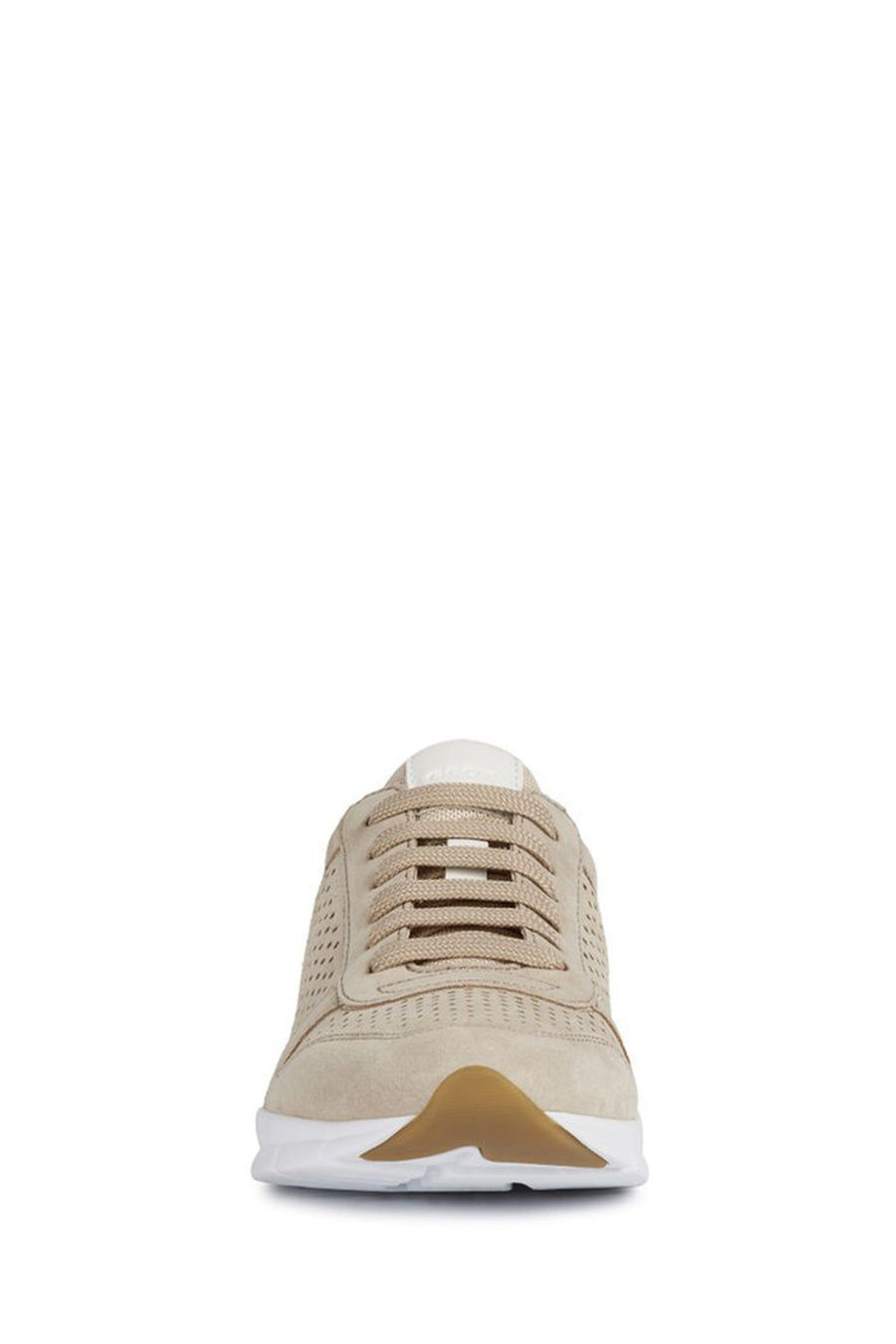 Geox Kadın Bej Sukie Bağcıklı Kumaş Sneaker
