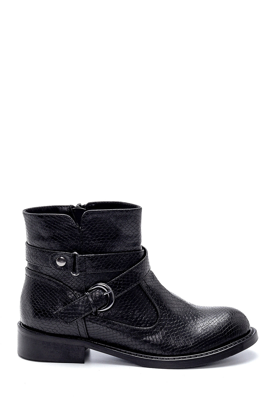 Women's Snakeskin Patterned Boots 20WFE191940 | Derimod