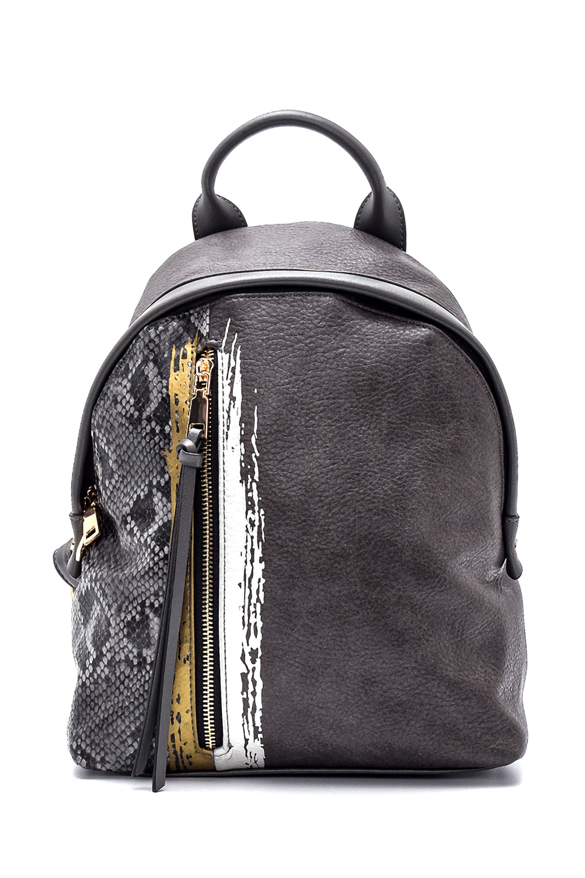 Women's Snake Pattern Backpack 21WBD291214 | Derimod