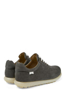 Camper Men's Gray Pelotas Ariel Leather Sneaker | Derimod