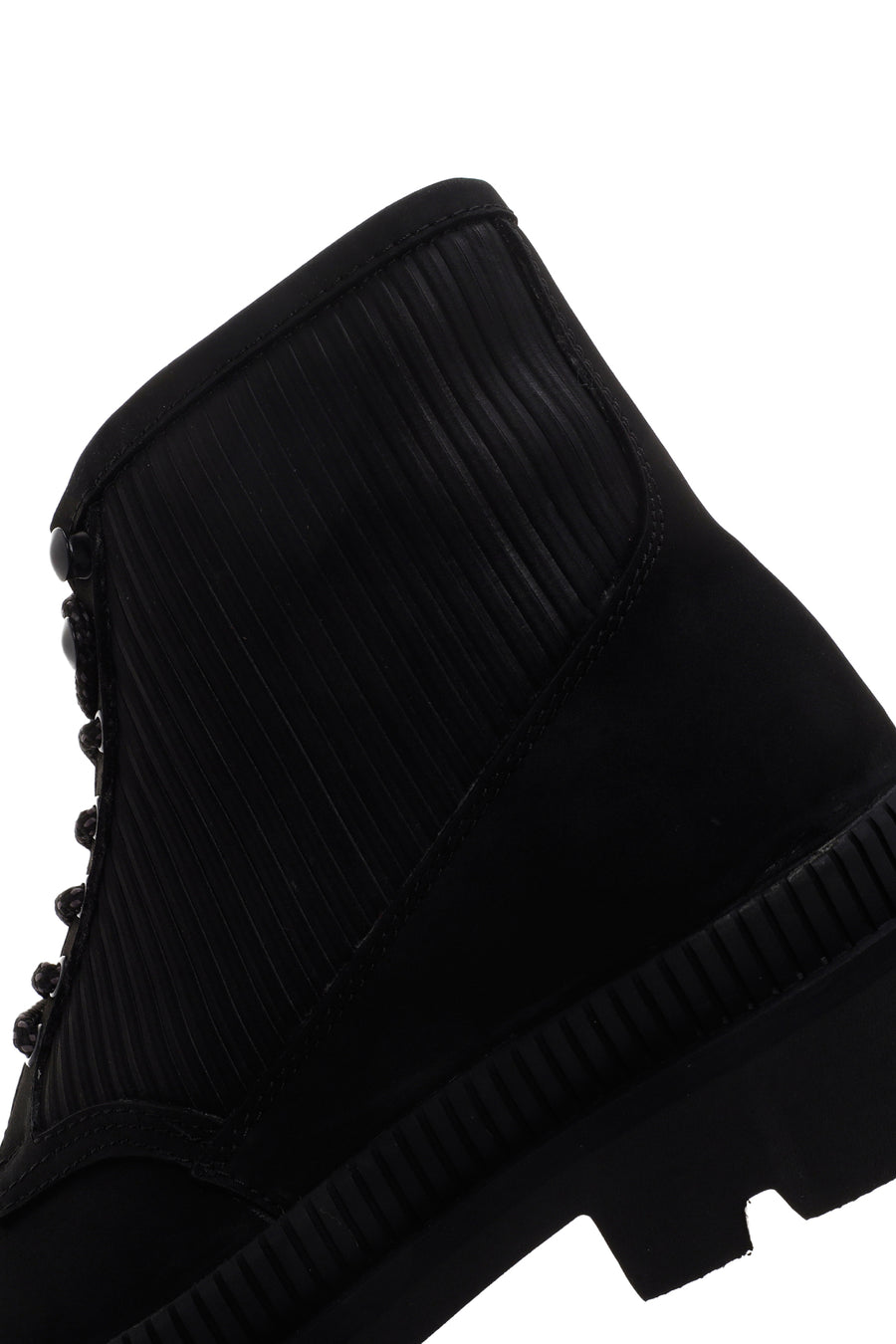 Men's Black Nubuck Leather Casual Boots