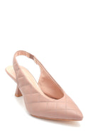 Women's Leather Quilted Detailed Shoes | Derimod