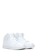 Women's White High Top Sneaker | Derimod