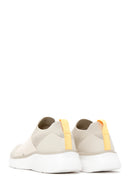 Women's Beige Thick Soled Sneaker | Derimod