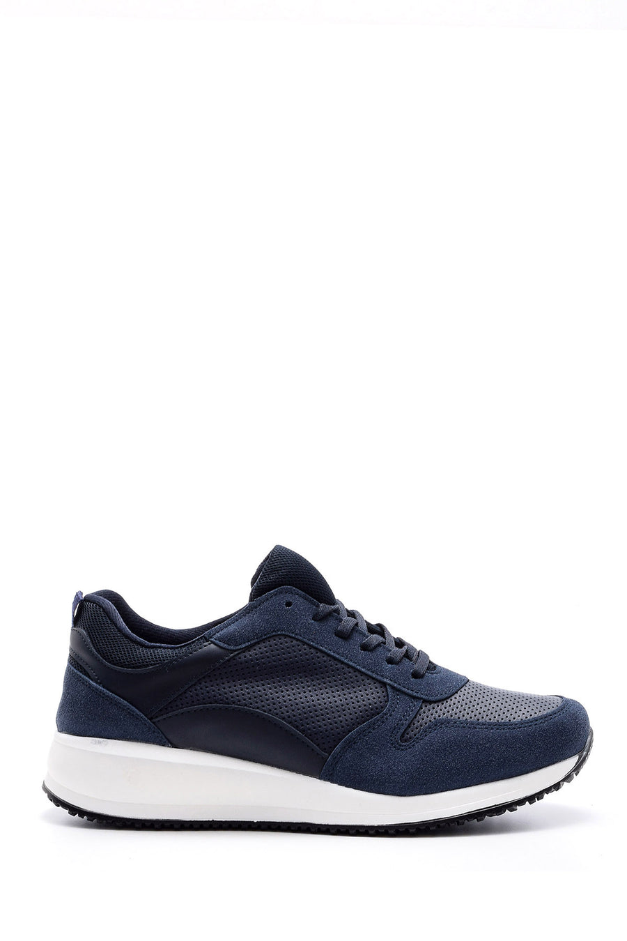 Men's Suede Detailed Sneaker 19SFD352114 | Derimod