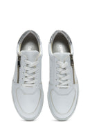 Kadın Deri Fermuarlı Sneaker | Derimod