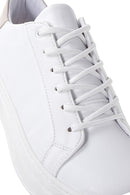 Women's White Thick Soled Sneaker | Derimod