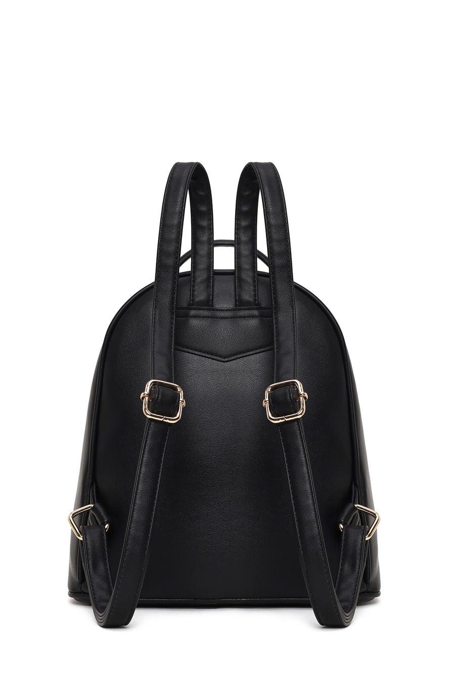 Woman Black Backpack