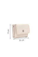 Women's Cream Wallet | Derimod
