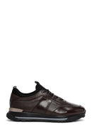 Men's Brown Lace-Up Leather Casual Sneaker | Derimod