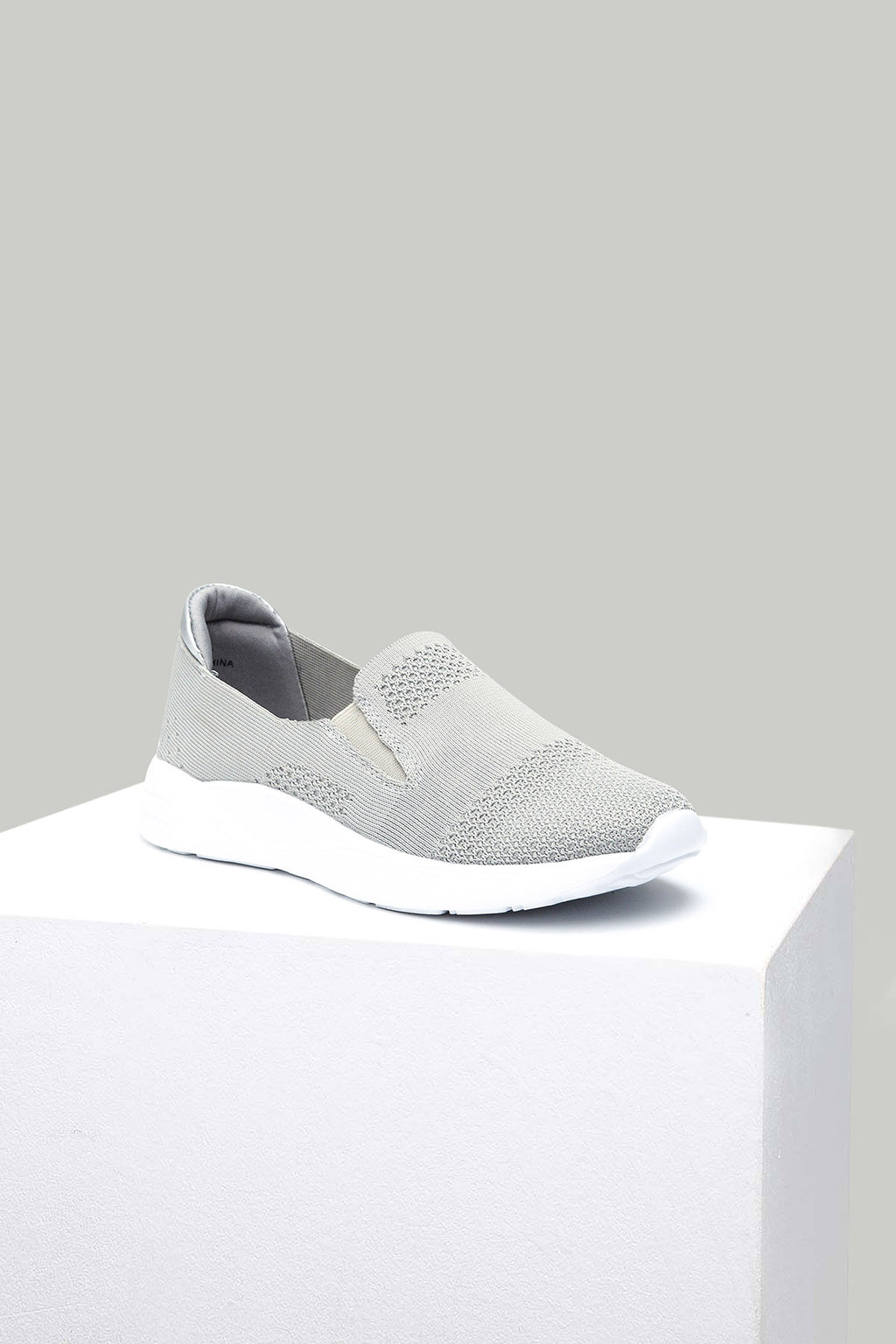 Gümüş Kumaş Kadın Sneaker
