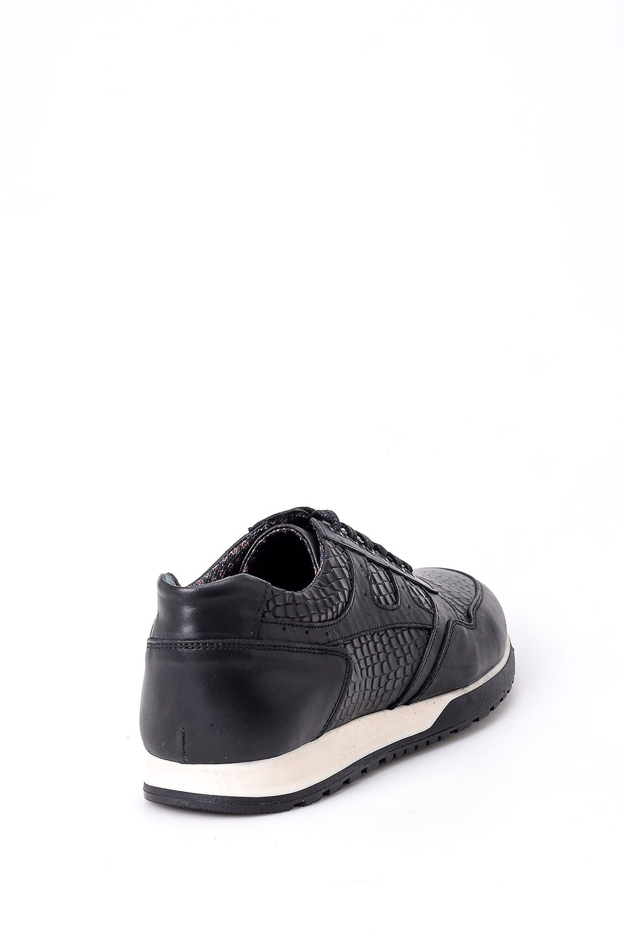 Erkek Kroko Detaylı Sneaker