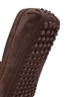 Men's Brown Suede Leather Casual Loafer | Derimod