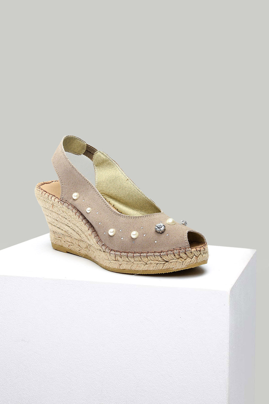 Kadın Süet Deri Sandalet 18SFD106810 | Derimod