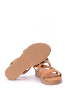 Women's Cork Sole Sandals | Derimod