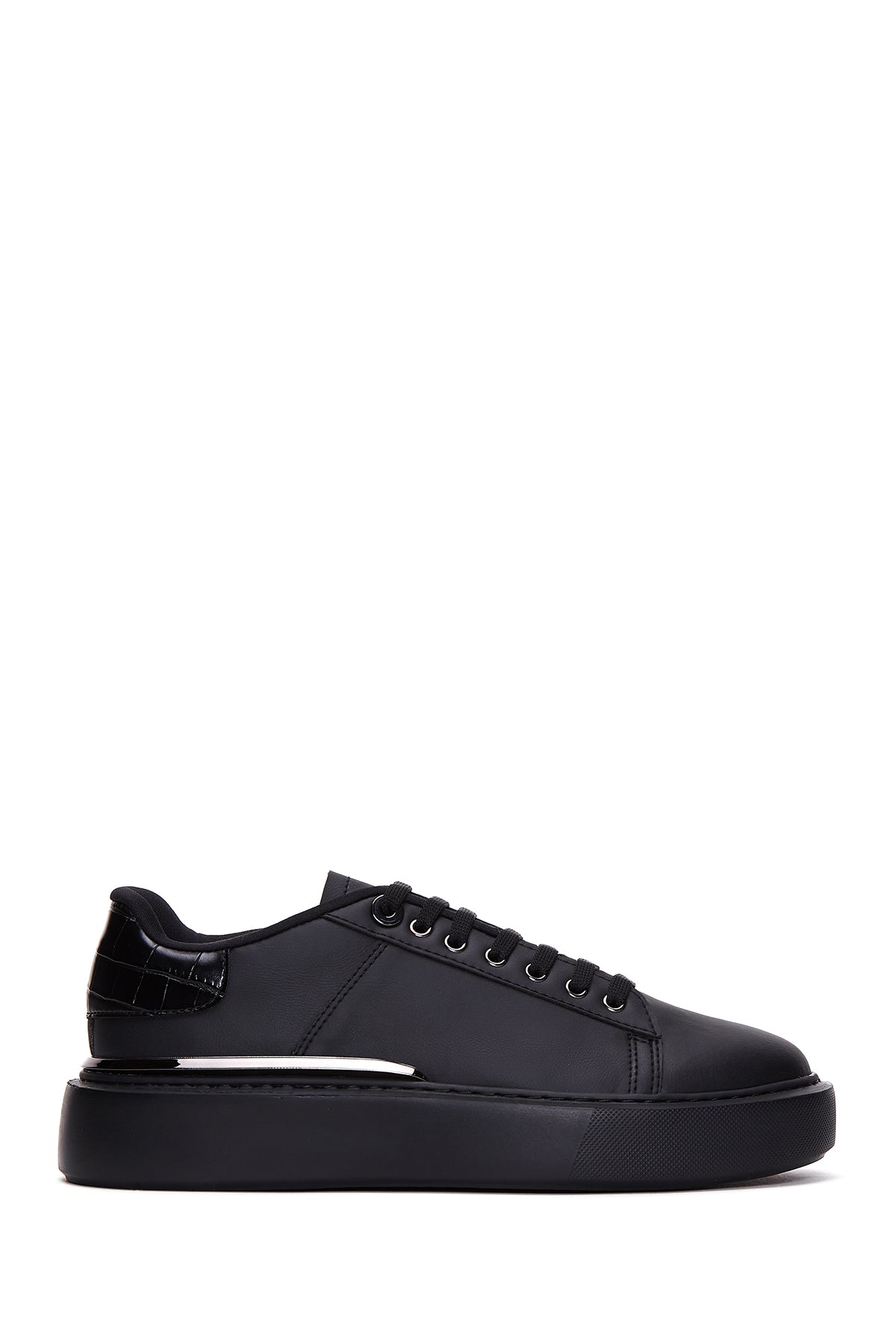 Men's Black Thick Soled Sneaker 22WFD629318 | Derimod