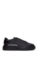 Men's Black Thick Soled Sneaker | Derimod