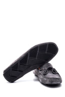Erkek Gri Süet Deri Casual Loafer | Derimod