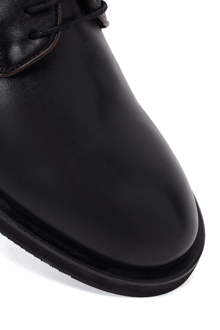Derimod Black Male Black Lace-up Leather Casual Shoes