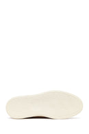 Men's Beige Suede Leather Casual Loafer | Derimod
