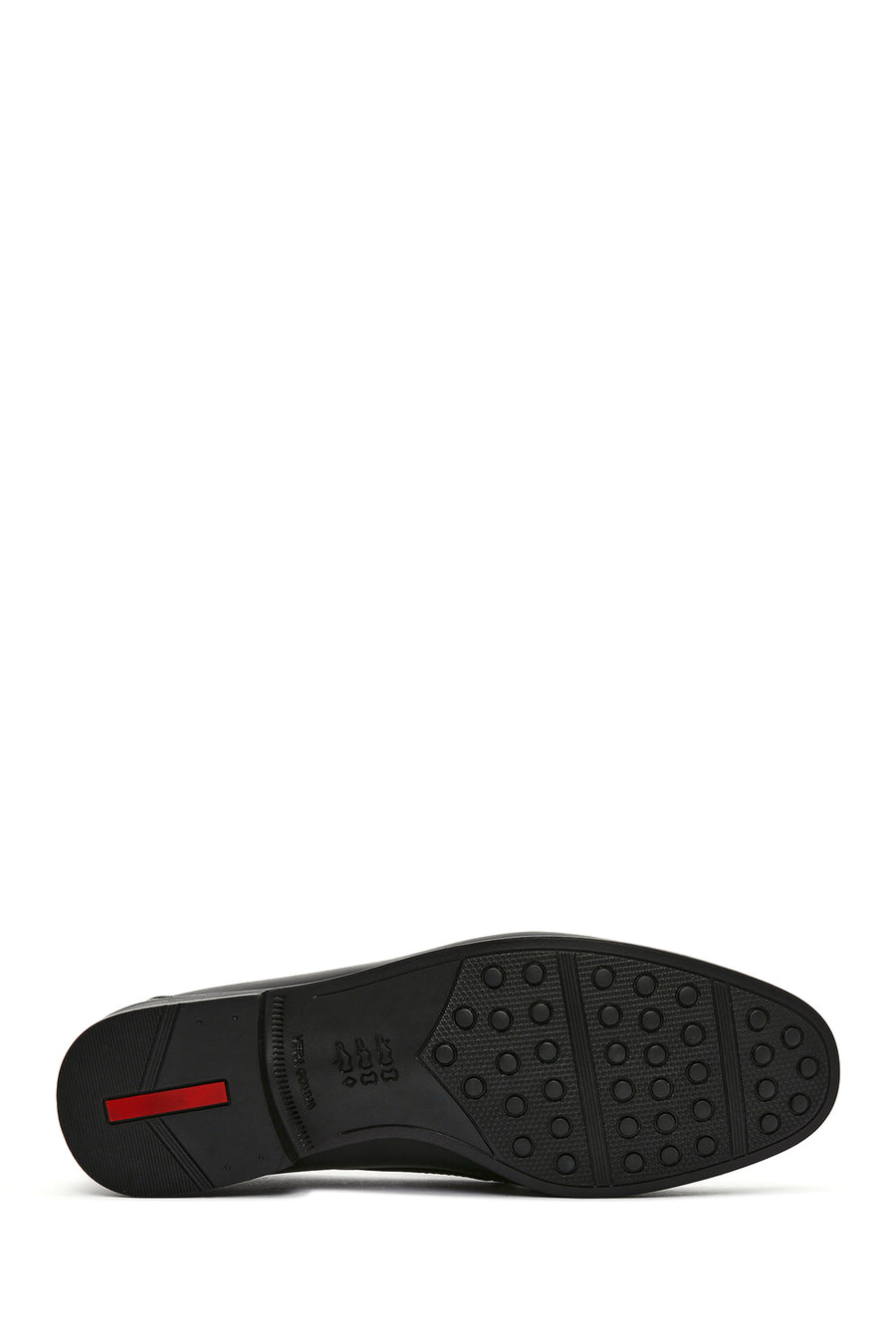 Men's Black Leather Casual Loafer