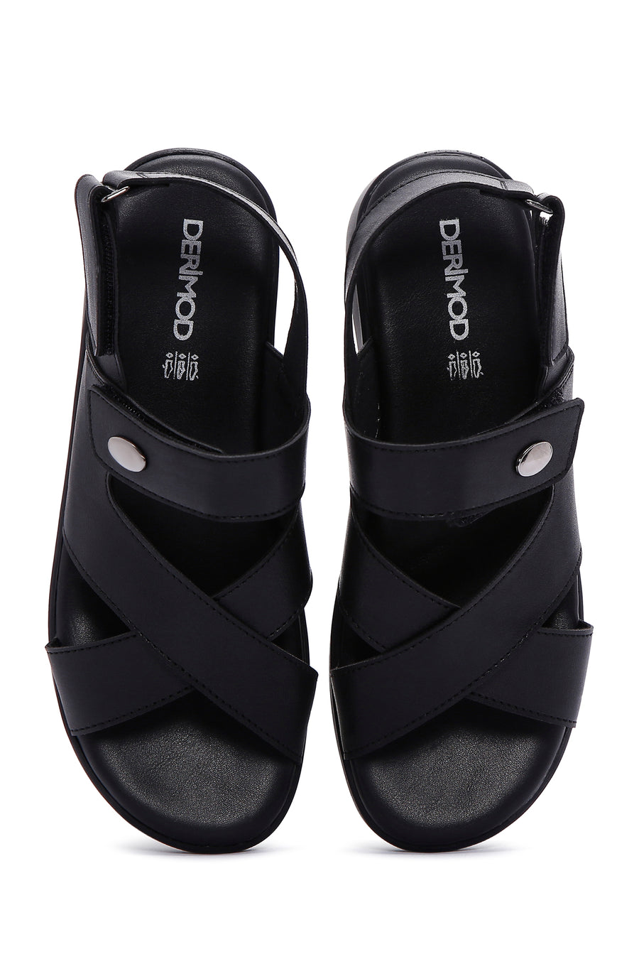 Kadın Siyah Comfort Sandalet
