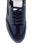 Erkek Deri Desenli Sneaker | Derimod