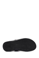 Men's Brown Nubuck Leather Casual Slippers | Derimod