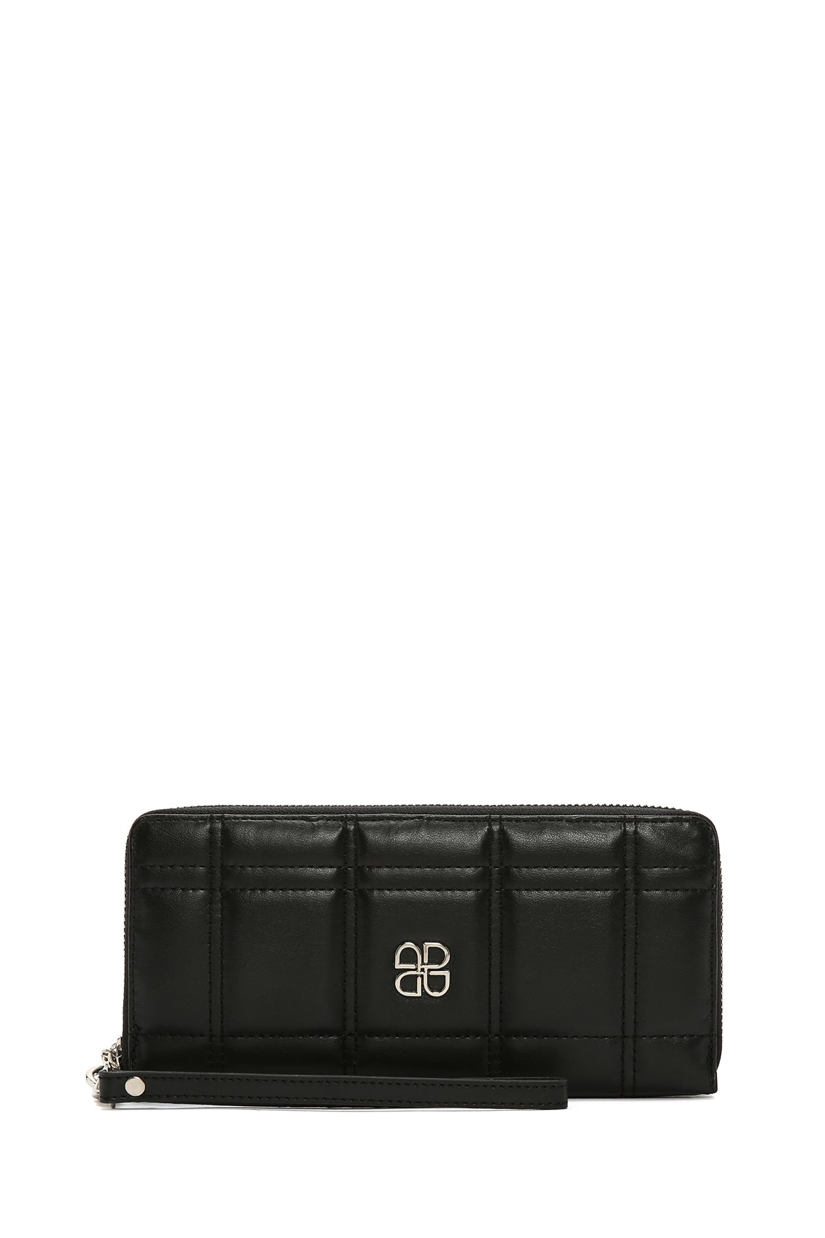 Women's Black Quilted Wallet 000A2D5099KP | Derimod