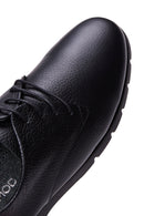 Women's Black Leather Casual Shoes | Derimod