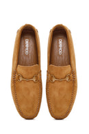 Derimod Fly Men's Yellow Suede Leather Loafer | Derimod