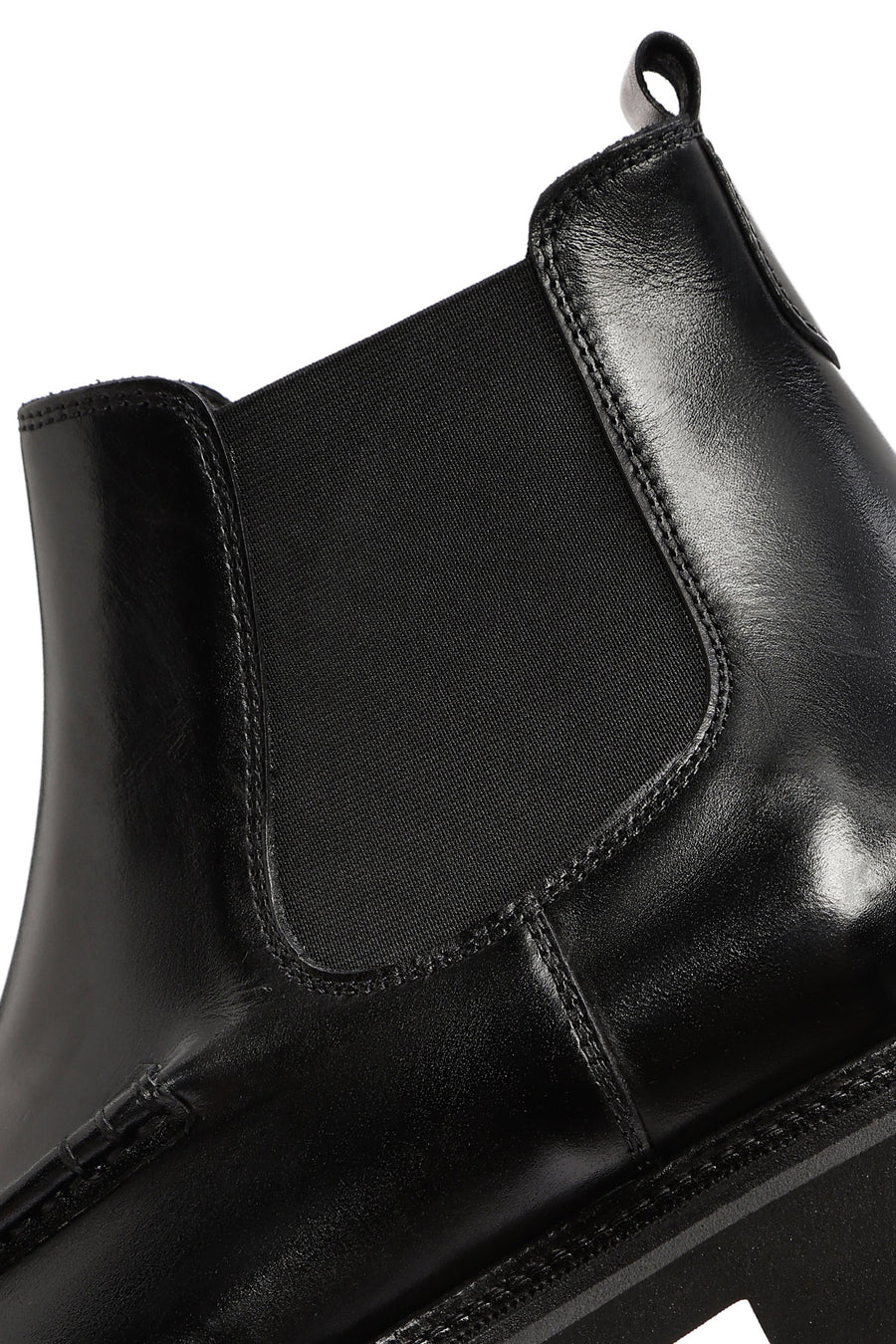 
Men's Black Leather Chelsea Boot
