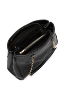 Women's Black Long Strap Printed Shoulder Bag | Derimod