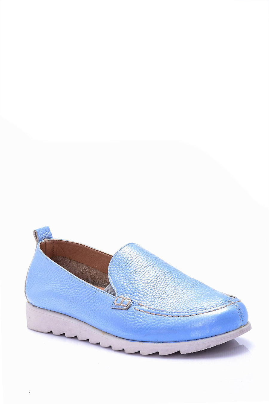 Women's Leather Flat Shoes