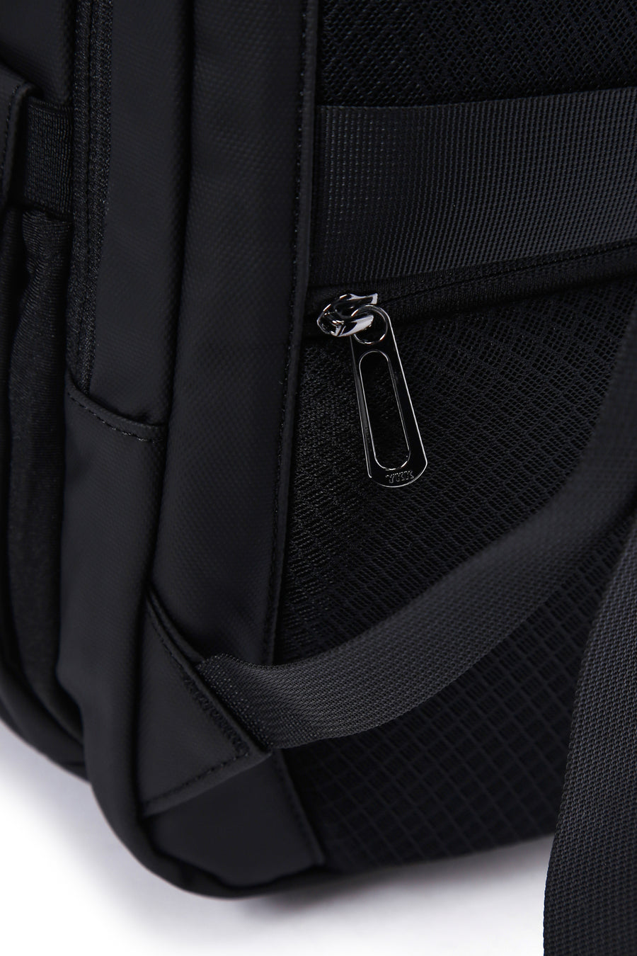 D-Pack Unisex Black Technological Fabric Hardcase Backpack