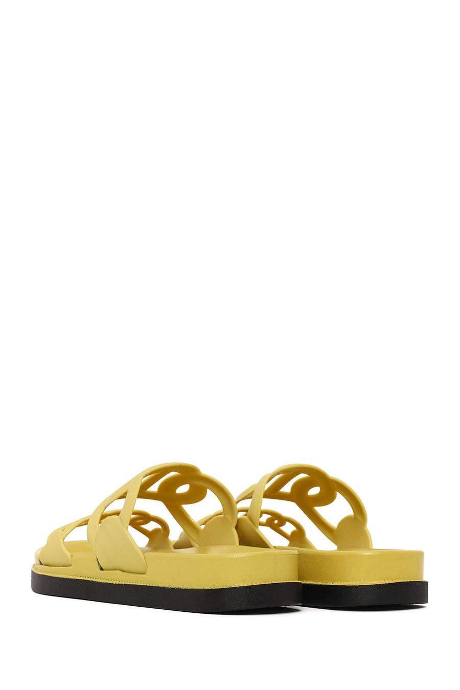 Woman Yellow Jelly Slipper