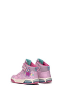 Geox Girl Pink Ankle Sneakers | Derimod