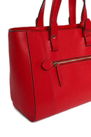 Women's Red Long Strap Leather Shoulder Bag | Derimod