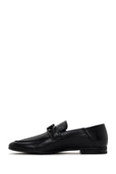 Men's Black Leather Loafer | Derimod