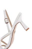 Women's White Heeled Sandals | Derimod