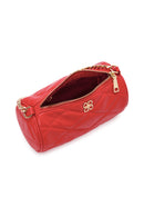 Women's Red Long Strap Quilted Crossbody Bag | Derimod