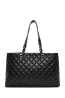 Women's Black Quilted Shoulder Bag | Derimod