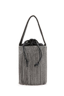 Women's Black Stone Handbag | Derimod