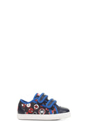 Geox Baby Boy Navy Blue Kilwi Fabric Sneakers | Derimod