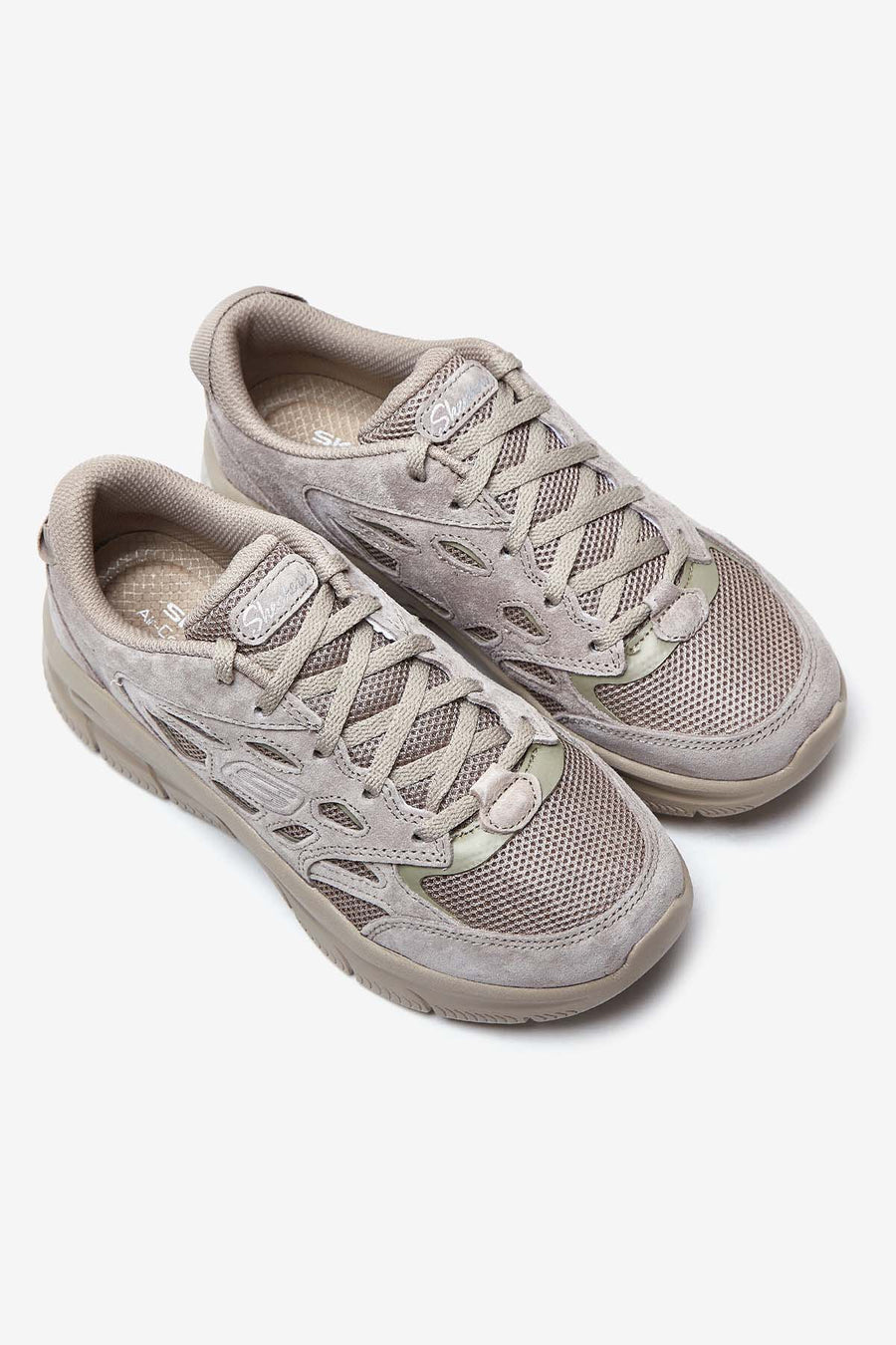 Skechers Kadın Modern D'lux - Like Nobody 158582 TPE Kalın Tabanlı Sneaker