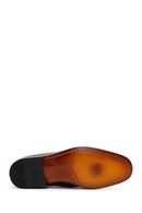 Erkek Kahverengi Deri Klasik Loafer | Derimod