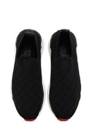 Women's Black Thick Soled Sneaker | Derimod