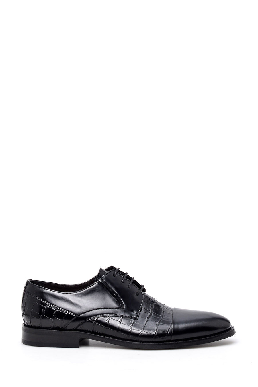Men's Crocodile Patterned Shoes 19SFD311122 | Derimod